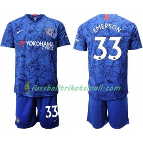 Fußballtrikots Chelsea Emerson 33 Kinder 2019-2020 Kurzarm Heimtrikotsatz kaufen